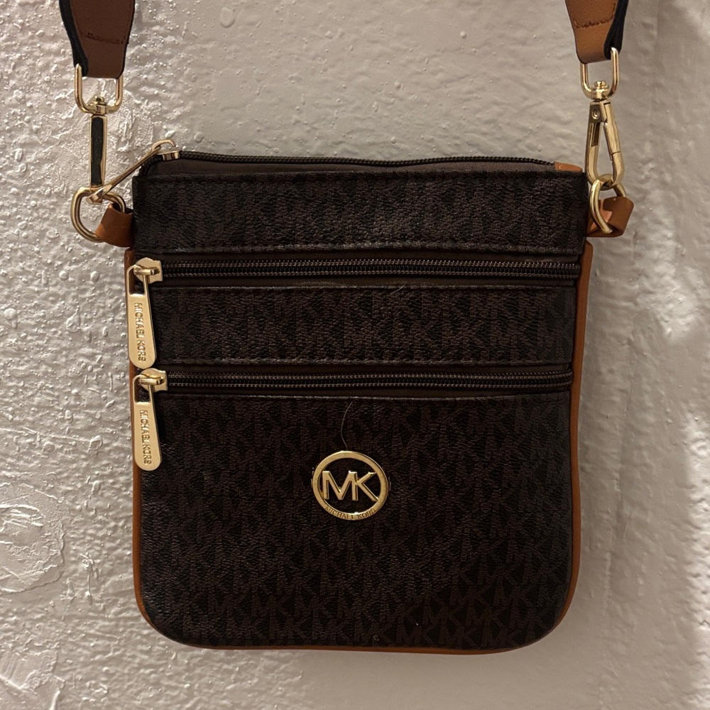 Michael Kors Brown Messenger Bag